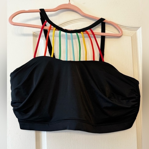 Swim by Cacique Strappy Bikini Top 26 W - Picture 2 of 7